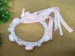 1Pc Girls Pink Floral Flower HeadBand Garland Party Wedding (image for) 1Pc Girls Pink Floral Flower HeadBand Garland Party Wedding