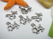 (image for) 20pcs Metal Lovely Running Horse Charms yw-ac-mc65