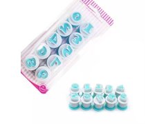 (image for) 1Set x 10 Numbers Easy Push Biscuit Cake Cookie Cutter Mould