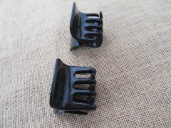 (image for) 1Piece Black Plastic Simple Claw Hair Clips Hairclips