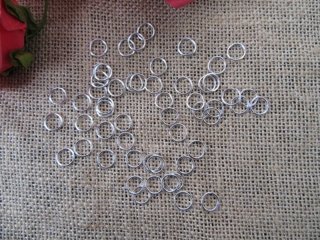 1360 Silver Plated Jewelry Jump Ring Jumprings 10mm