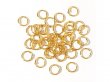 500g (Approx 2600Pcs) Golden Jumprings Jump Ring 10mm