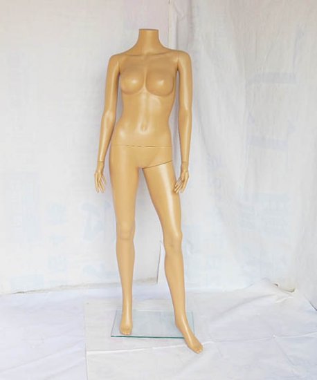 1X New Full Body Size Female Mannequin without Head - Click Image to Close