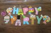 12Sheets Happy Birthday Banner Flag Bunting Garland Party
