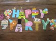 12Sheets Happy Birthday Banner Flag Bunting Garland Party (image for) 12Sheets Happy Birthday Banner Flag Bunting Garland Party