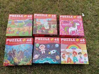 24Sets 48Pcs Boy and Girls Various Jigsaw Puzzle Wholesale