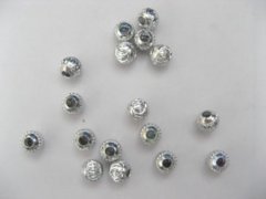 200 Argenteous Aluminium Round Beads dia.8mm 200 Argenteous Aluminium Round Beads dia.8mm