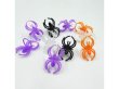 6Packs x 50Pcs Spiders Halloween Ring Props Toy Party Favor (image for) 6Packs x 50Pcs Spiders Halloween Ring Props Toy Party Favor