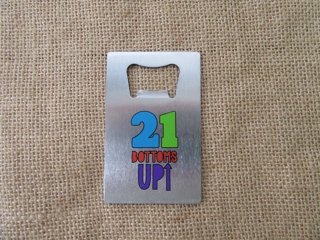 6Pcs Stainless Steel Creative Beer Bottle Opener Party Favor