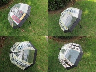 10Pc UK Style Wind Water Proof Umbrella DOME Parasol Wedding