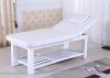 1X Wooden White Facial Bed Massage Bed 190x70x60cm