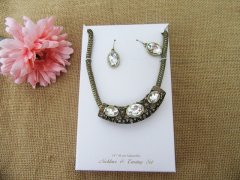 2Set Ethnic Traditional Adjustable Necklace with Matched Earring 2Set Ethnic Traditional Adjustable Necklace with Matched Earring