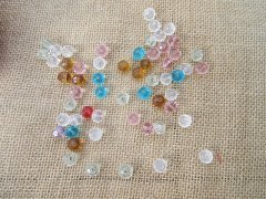 480Pcs Rondelle Faceted Crystal Beads 10mm Mixed Color 480Pcs Rondelle Faceted Crystal Beads 10mm Mixed Color