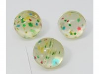 98 Funny Rubber Bouncing Balls Star inside 25mm Size