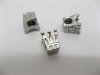 10 Alloy European Crown Thread Beads ac-sp356 10 Alloy European Crown Thread Beads ac-sp356