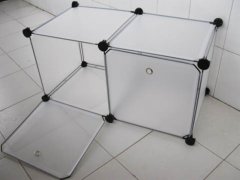 1Set Cube Storage Stackable Rack Display Organizer 1Set Cube Storage Stackable Rack Display Organizer