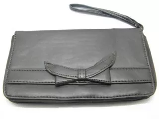 6 New Leatherette Wallet Purses bag-p-ch31