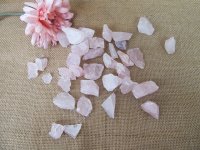 1Box Decorative Crystals Rose Quartz Stone Gemstone Rock DIY