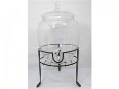 1X Apothecary Drink Beverages Dispenser Jar w/Dispay 32cm High