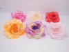 12 Peony Flower Elastic Scrunchies & Brooch Hair Elastic 12 Peony Flower Elastic Scrunchies & Brooch Hair Elastic