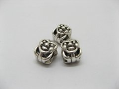 20pcs Tibetan Silver Smile Face Beads European Design 20pcs Tibetan Silver Smile Face Beads European Design