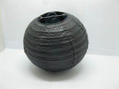 10Pcs New Plain Black Paper Lantern Wedding Favor 30cm 10Pcs New Plain Black Paper Lantern Wedding Favor 30cm