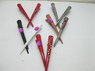 1X Assorted Oxhorn Hairclips Hair Clips