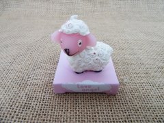 8X Cartoon Sheep Candles for Baby Shower Birthday Party Favor