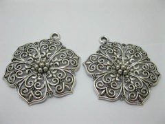 10 New Tibetan Style Flower Beads Pendants 10 New Tibetan Style Flower Beads Pendants