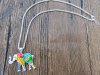 12Pcs Traditional Enamel Elephant Pendant Necklace