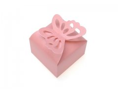 50X Shiny Pink Butterfly Wedding Favor Candy Gifts Boxes 50X Shiny Pink Butterfly Wedding Favor Candy Gifts Boxes