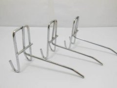 50 Metal Slatwall Grid Peg Hooks Size 11cm 50 Metal Slatwall Grid Peg Hooks Size 11cm