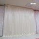 1X Ivory Silk Cloth Wedding Party Backdrop Curtain Drapes