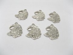 100 Charms Metal Eagle Head Jewellery Pendants