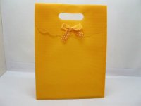 12 New Orange Gift Bag for Wedding 26x19.5cm