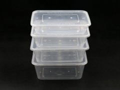 50 Disposable Take Away Food Box Container Bento Lunch Box 750ML