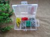 4Boxes Easy Fix Green Yellow Red Nylon Wall Plugs Screw Set 4Boxes Easy Fix Green Yellow Red Nylon Wall Plugs Screw Set