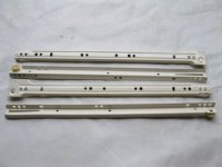 25Sets Full-Extension Storage Drawer Runner Slide 14"