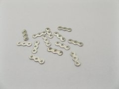 1000 Nickel Spacer Bars 3 Hole 10mm Connector Finding