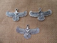 16Pcs Alloy Large Vivid Eagle Beads Charms Pendants