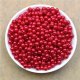 1000 Red Round Simulate Pearl Loose Beads 8mm