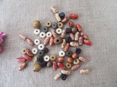 250g Wooden Beads Macrame Charms DIY Jewellery Making Crafts 250g Wooden Beads Macrame Charms DIY Jewellery Making Crafts