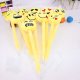 12 Lovely smile face emoji Ball Point Pen Blue Ink Mixed