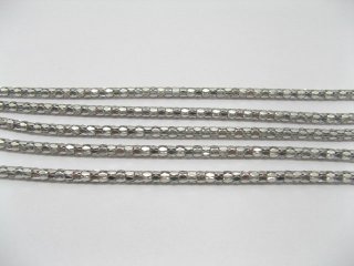 50 Meters 4.0mm Nickel Plated Snake Jewellery Chain