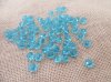 450g (400Pcs) Sky Blue Faceted Round Crystal Beads 10mm
