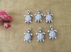 50Pcs Vivid Turtle Beads Pendants DIY Jewellery Making