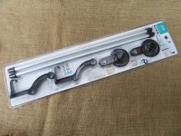 1Set Towel Rack with Suction Cup Towel Holder Hanger Bathroom Or