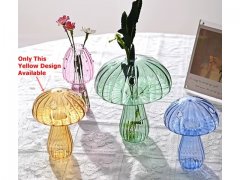 2Pcs Small Mushroom Plant Desktop Decorative Flower Vases 2Pcs Small Mushroom Plant Desktop Decorative Flower Vases