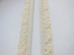 1Bagx20Yards Ivory Elastic Linen Trim Embellishment 1.5cm Wide 1Bagx20Yards Ivory Elastic Linen Trim Embellishment 1.5cm Wide