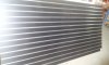1X Slatwall Panels 14 Aluminum Channel Inserts:122x244cm - Black